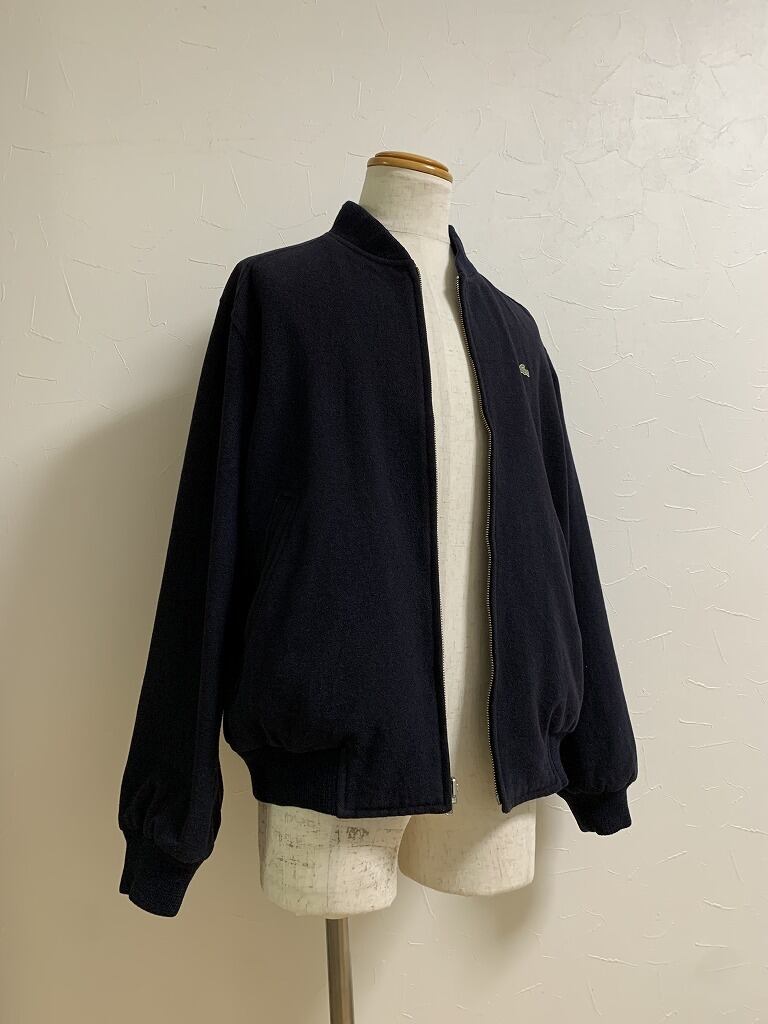 1980's Reversible Design Zip-Up Jacket "LACOSTE"