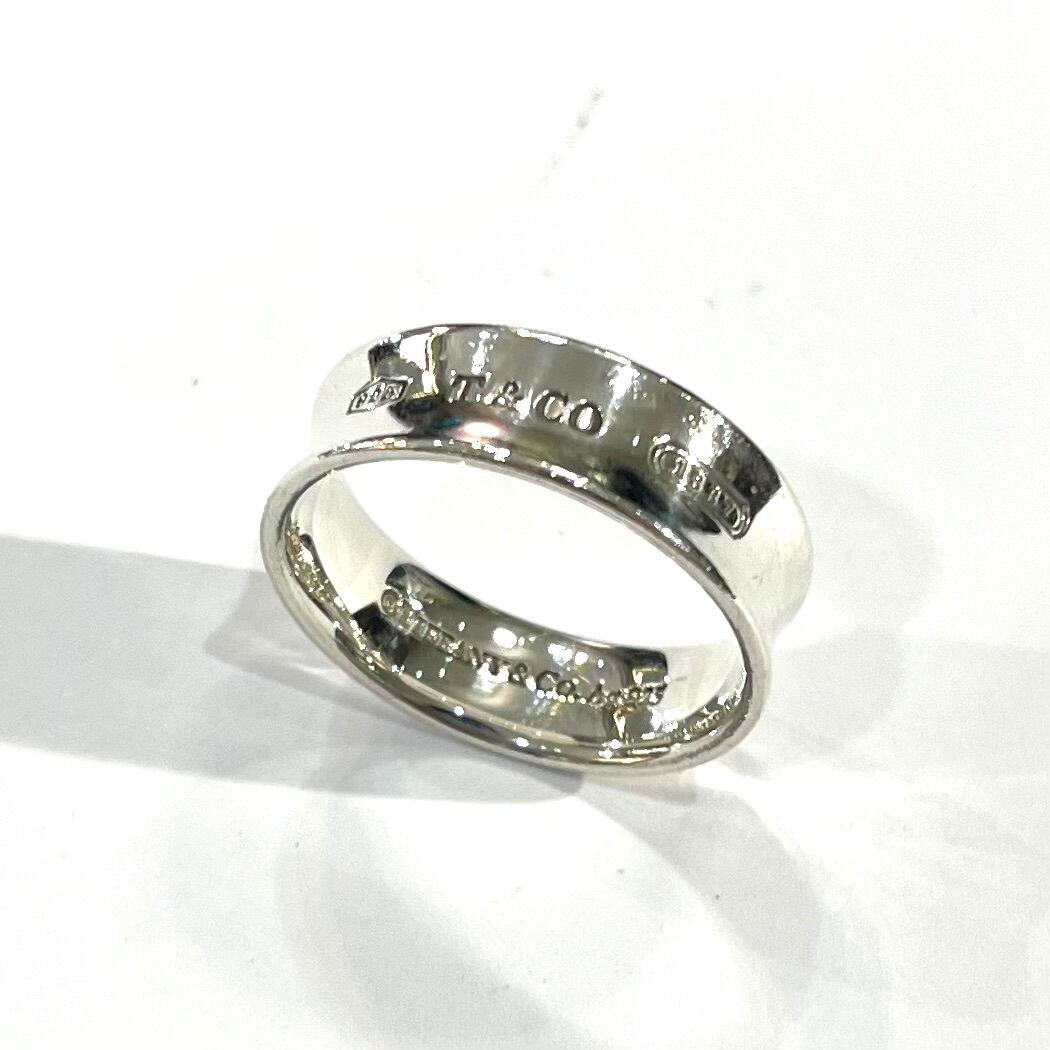 TIFFANY&CO】 【20.5号 】2611 T&CO 幅広ナローシルバー925