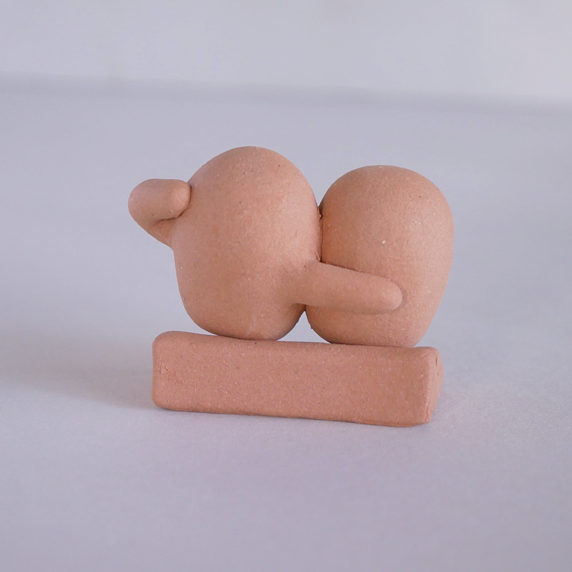 ハニワ（ベンチカップル） | 陶芸作家 悦 -etsu-