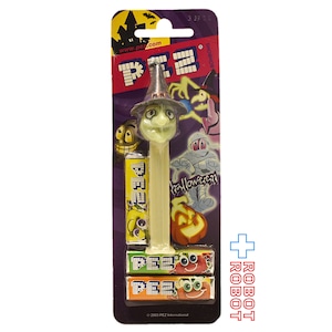 PEZ ハロウィン ウィッチ 魔女 蓄光 ヨーロッパ台紙 未開封