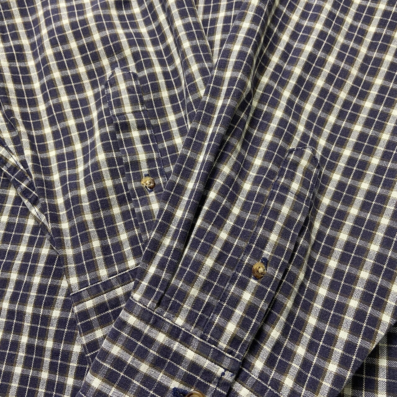 90年代〜00年代 Eddie Bauer エディーバウアー 長袖シャツ チェック