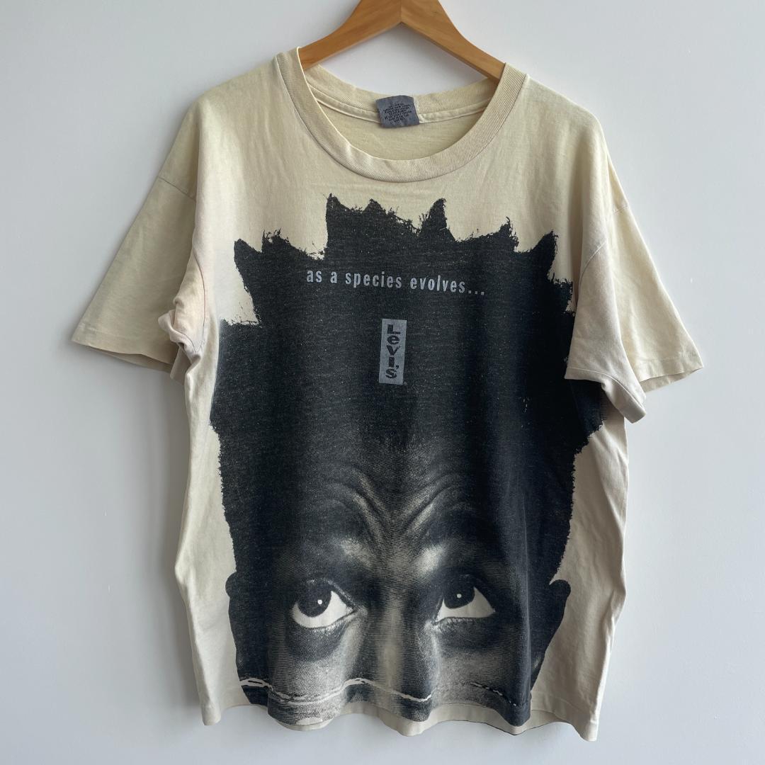 XA2 90s リーバイス シルバータブ Tシャツ 大判 両面プリント