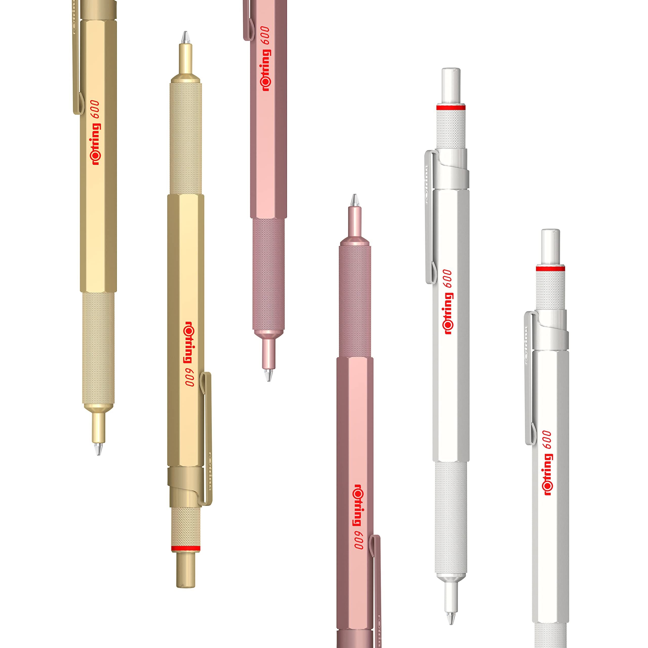ROTRING ロットリング 600 油性 ボールペン M 中字 ノック式 高級