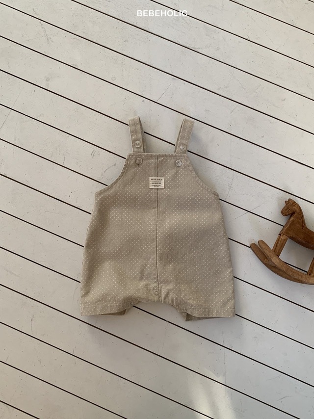 [bebeholic] dot rabbit overall