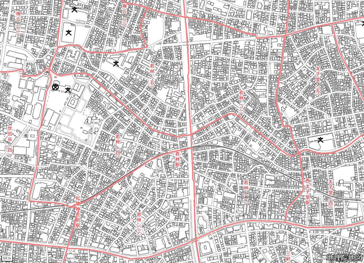 世田谷区若林　〒1540023｜ポスティングバッグ - Remap -