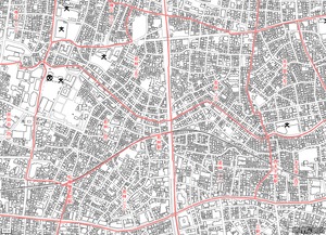 世田谷区若林　〒1540023｜ポスティングバッグ - Remap -