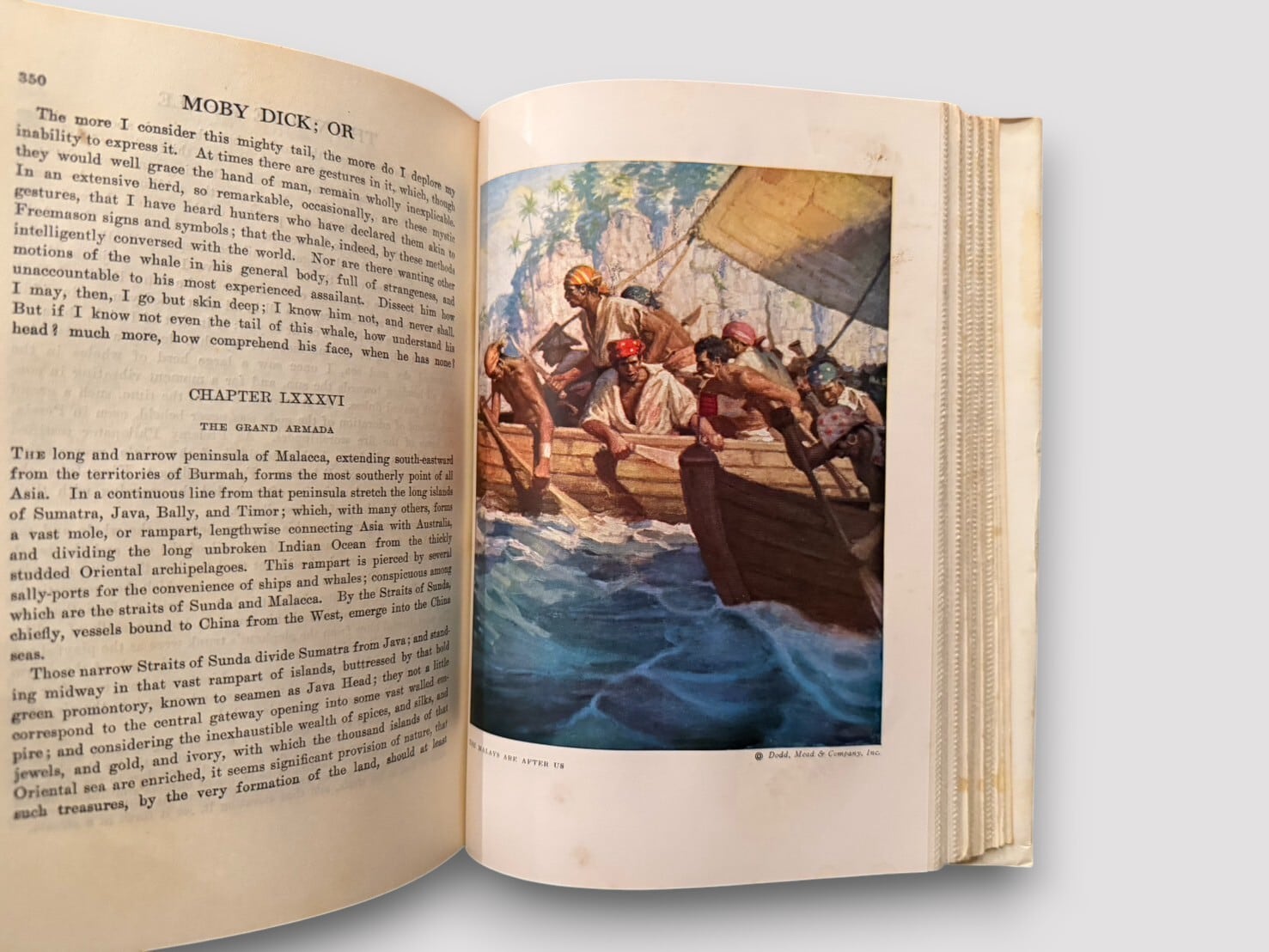 SL825】【FIRST EDITION】Moby-Dick or The White Whale, Illustrated