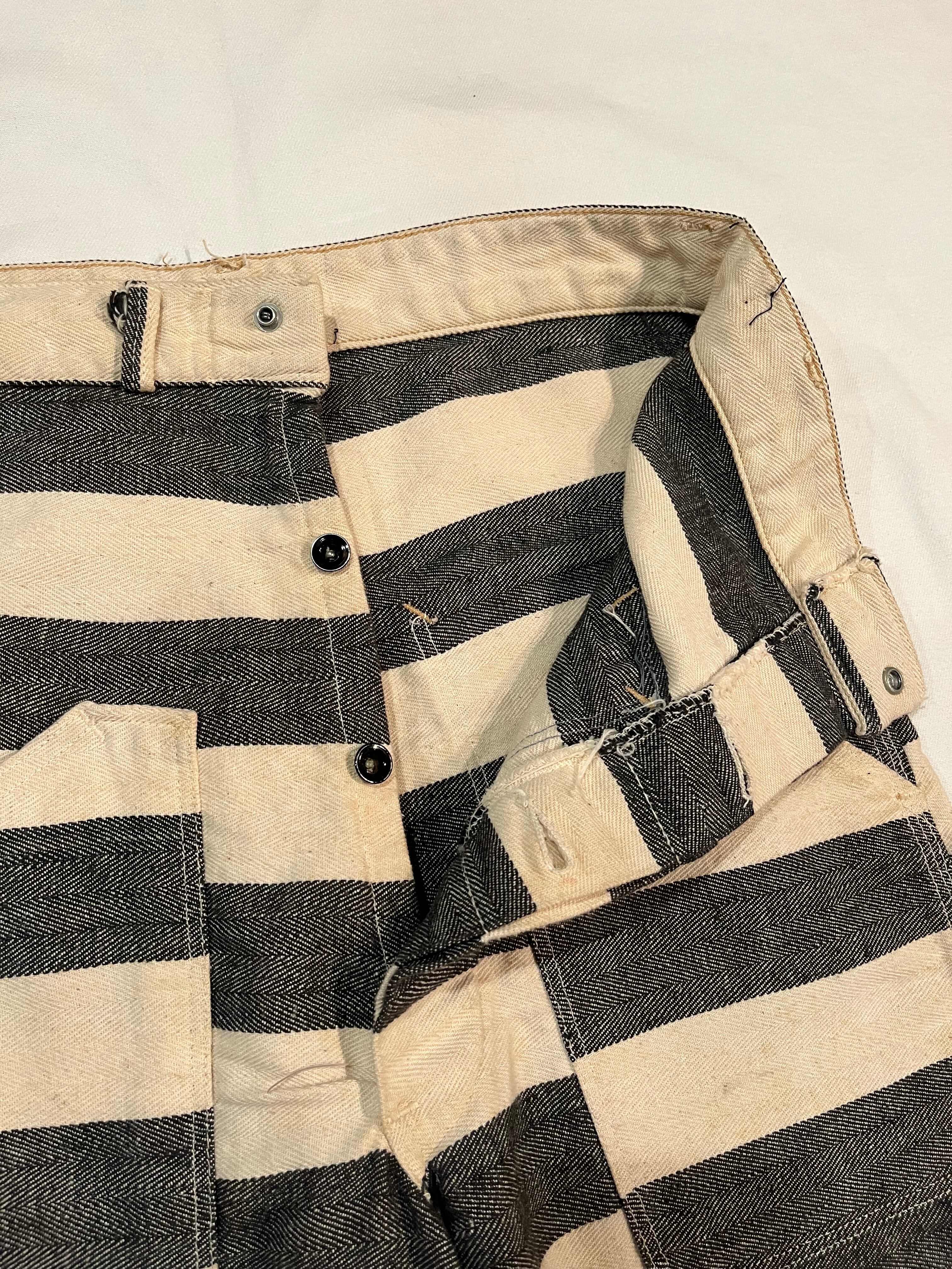 1940s〜 unknown cotton prisoner pant | Lily online shop
