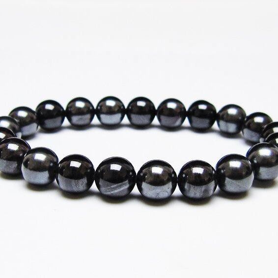 スギライト ブレスレット 9mm ブラックスギライト ブレスレット ブレス 一点物 メール便可 [M便 1/10] 111-47198