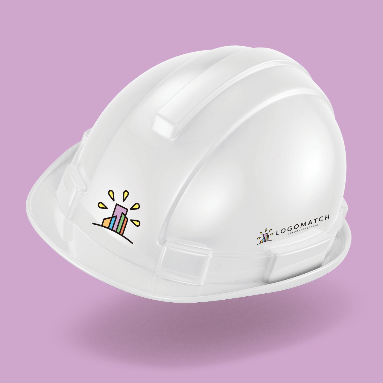 街の彩りと輝きのロゴ