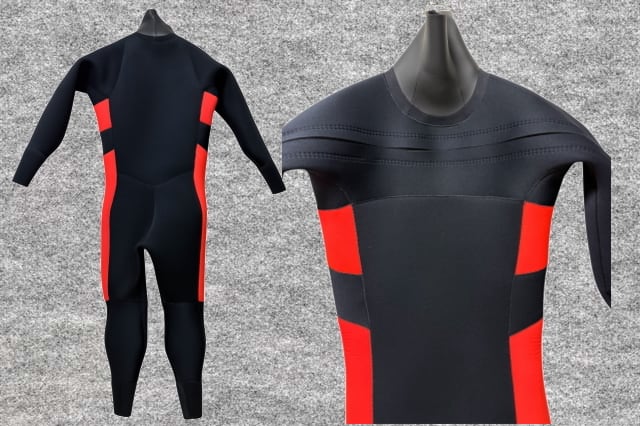 ダイビングセミドライスーツ両面ジャージ4.5mm（実寸5mmフルオーダー料