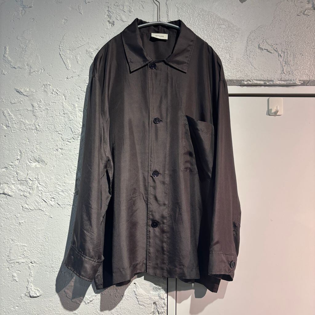 [未使用] 男性にもおすすめ LEMAIRE ブラウン シャツ FR40 LEMAIRE ブラウン 長袖シャツ サイズ48 コットン100% 楽天市場】[TIME
