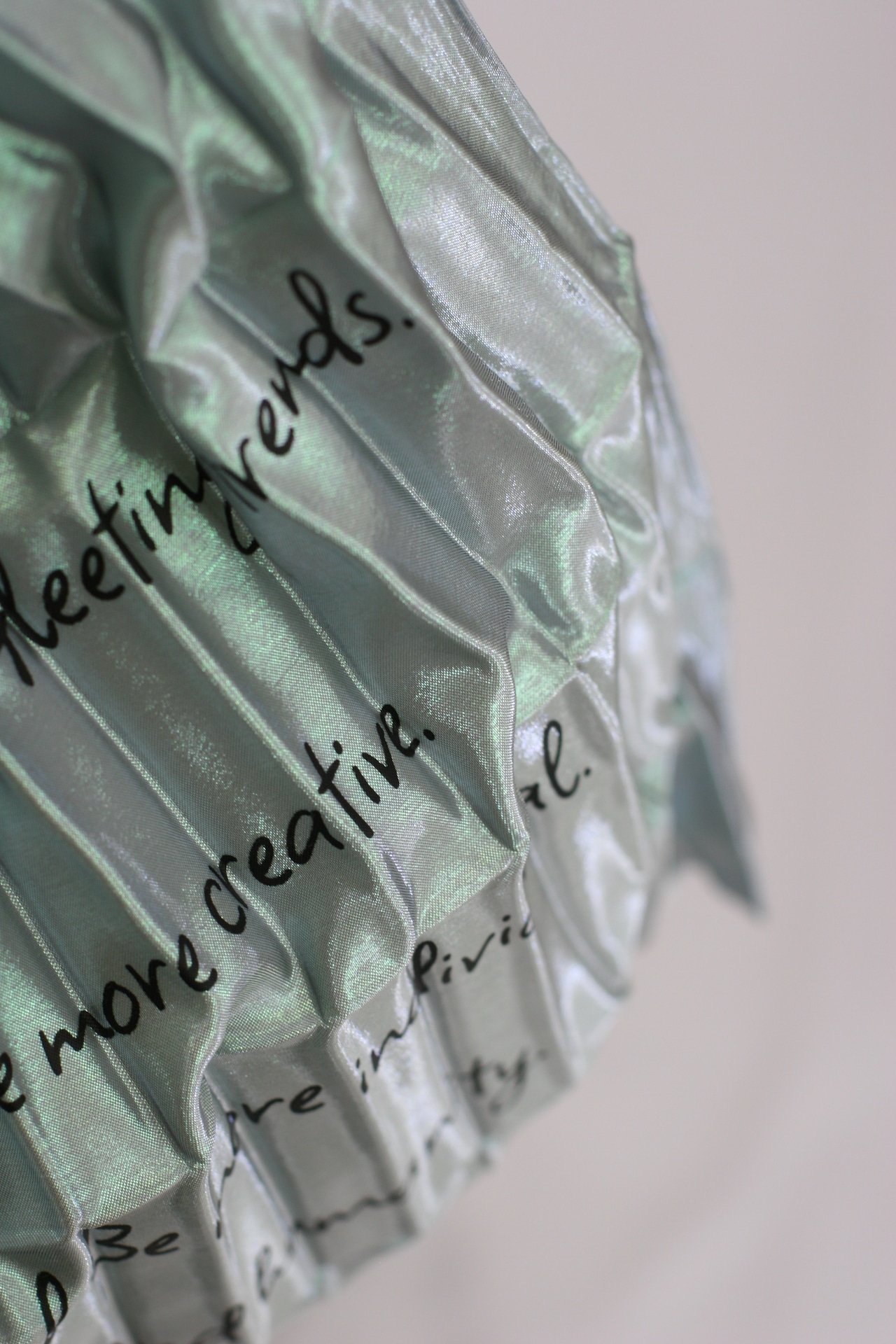 【CHIDORI】Morpho Organ Pleated Bag(CH2603-Z001)