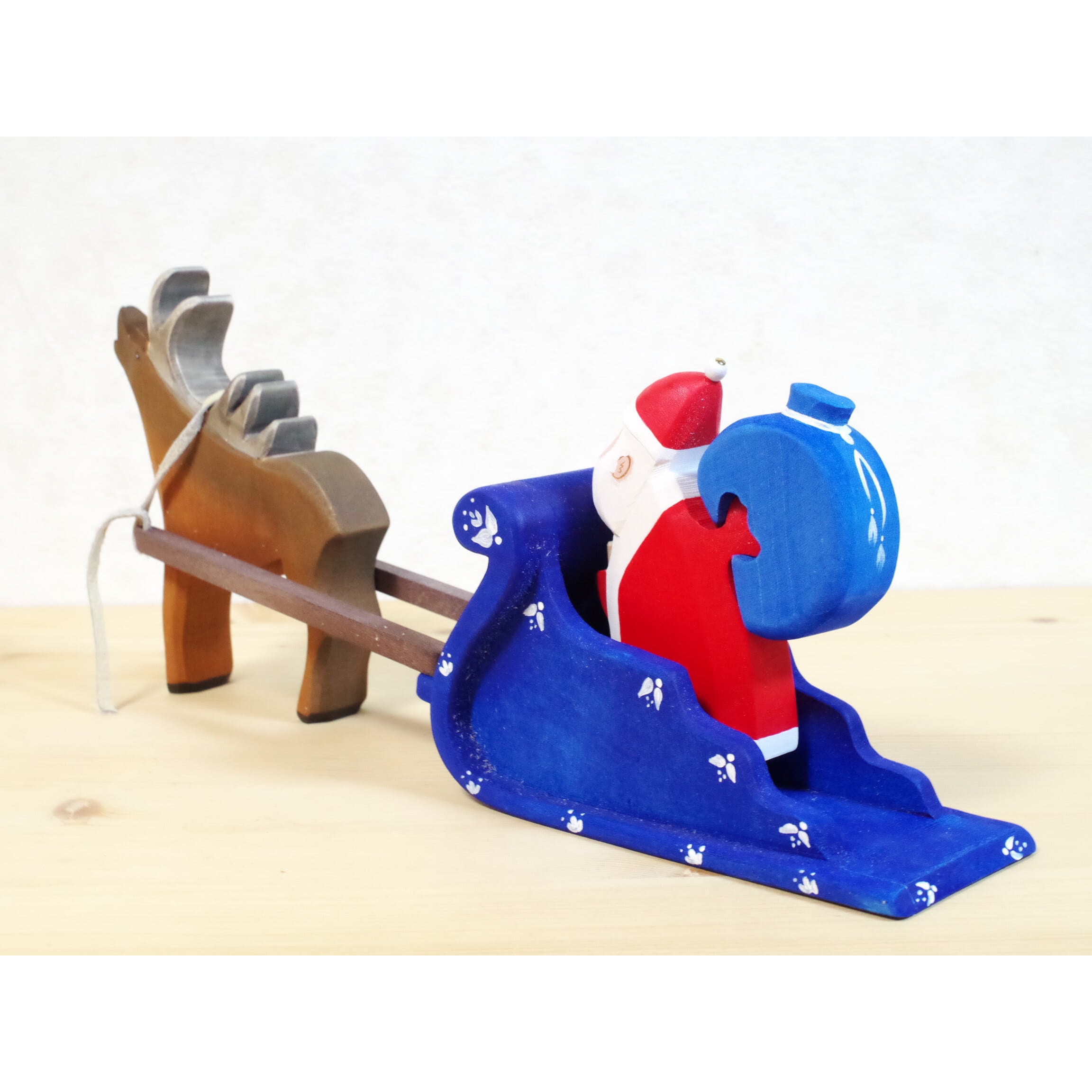 bumbutoys トナカイとサンタ | 木のおもちゃ専門店 おもちゃ箱