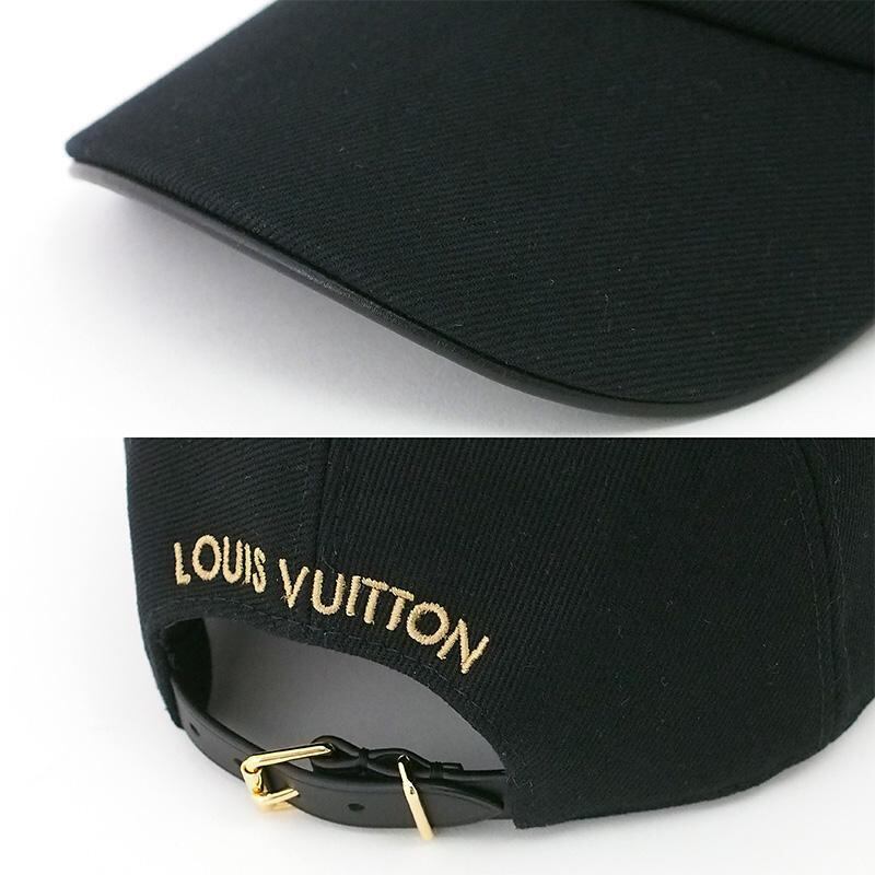 ルイ・ヴィトン LV アイコニック キャップ ブラック Mサイズ M7050M ルイ・ヴィトン LOUIS VUITTON LV アイコニック キャップ ブラック M