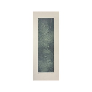 落合皎児【版画】Wind Mirror #5/7 — 1990s 67(H) × 25(W)cm
