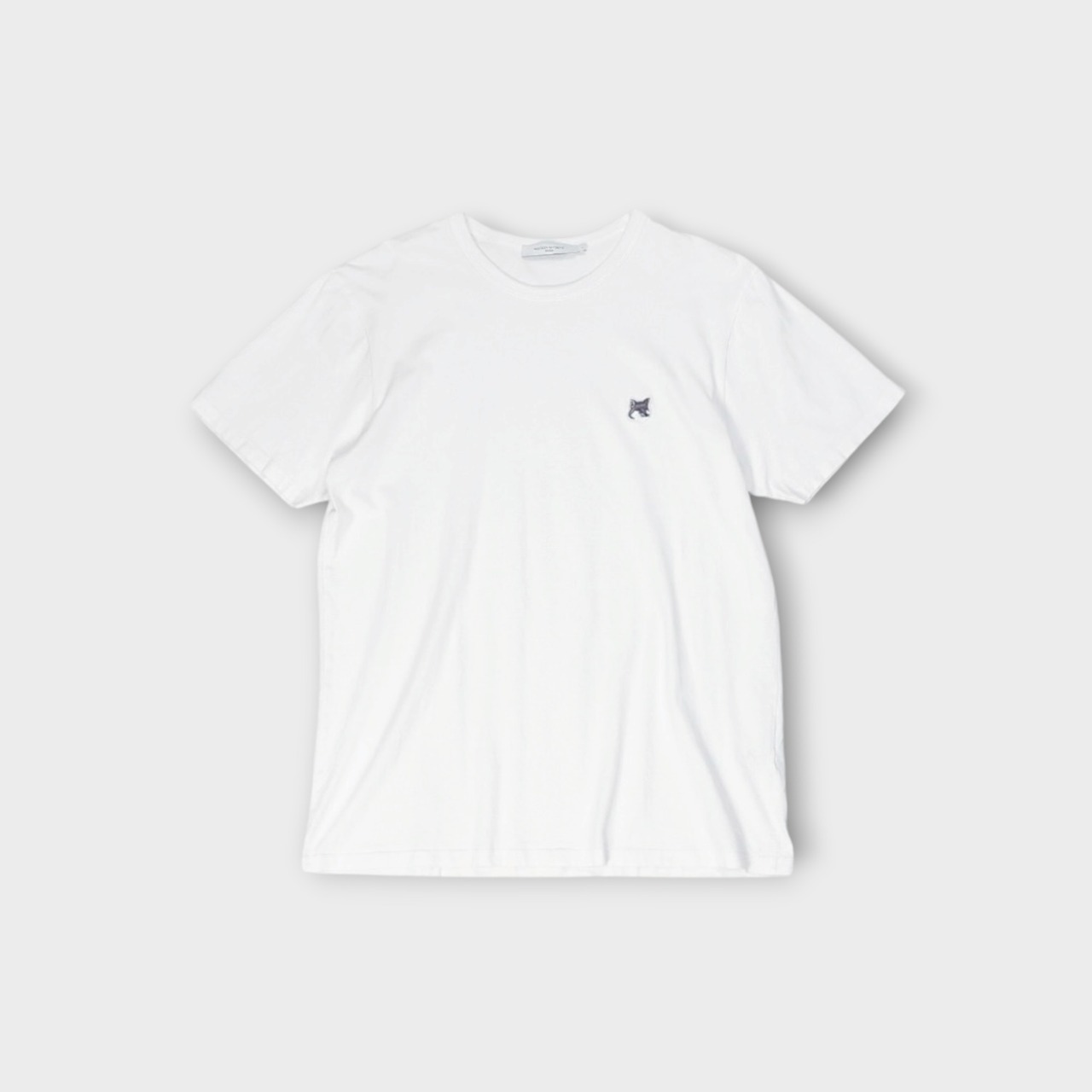 MAISON KITSUNE【GREY FOX HEAD PATCH CLASSIC TEE-SHIRT】