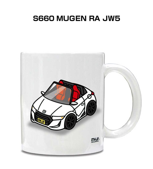 車種別ボディカラーが選べる マグカップ ホンダ S660 MUGEN RA JW5