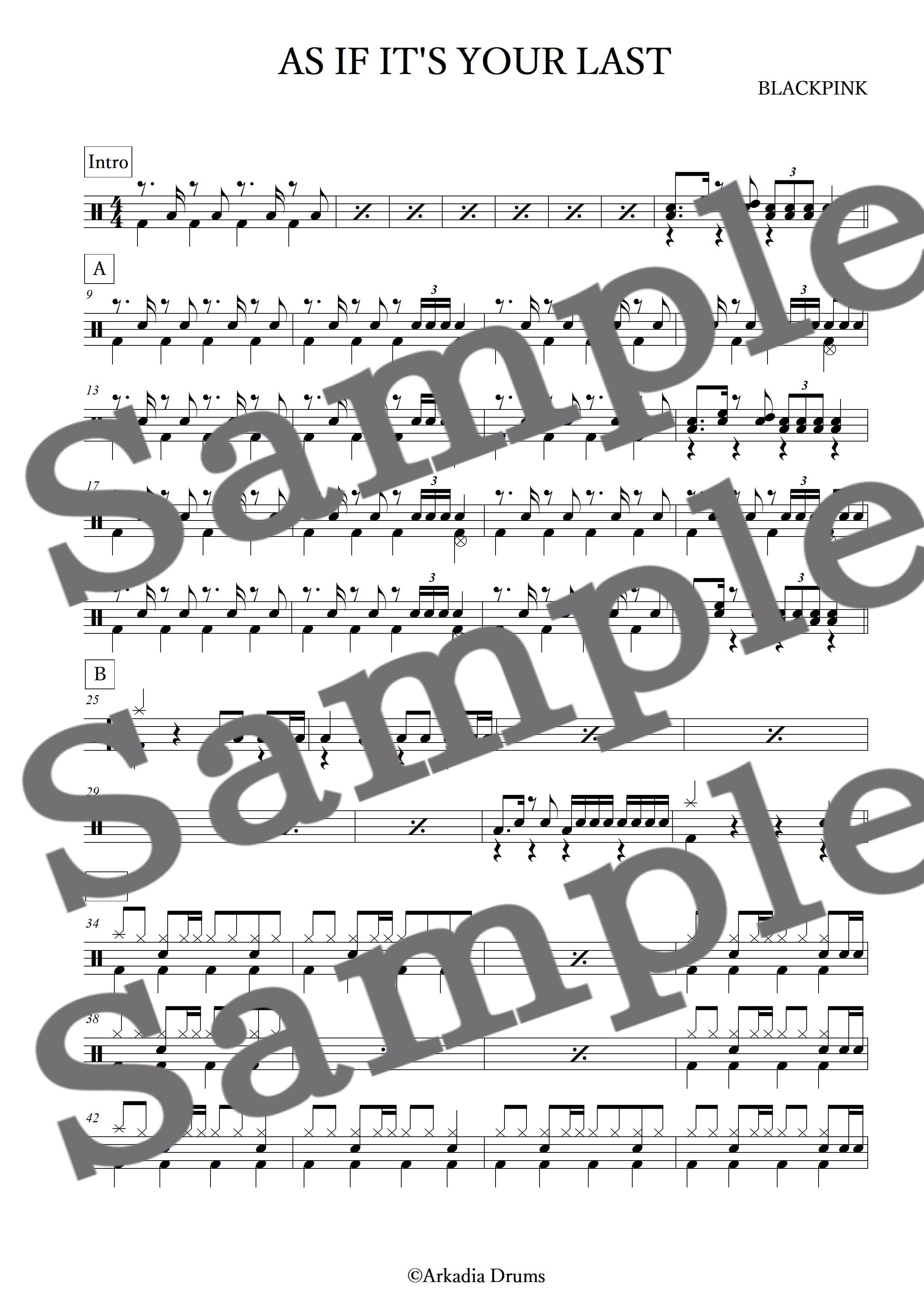 AS IF IT'S YOUR LAST(BLACKPINK)