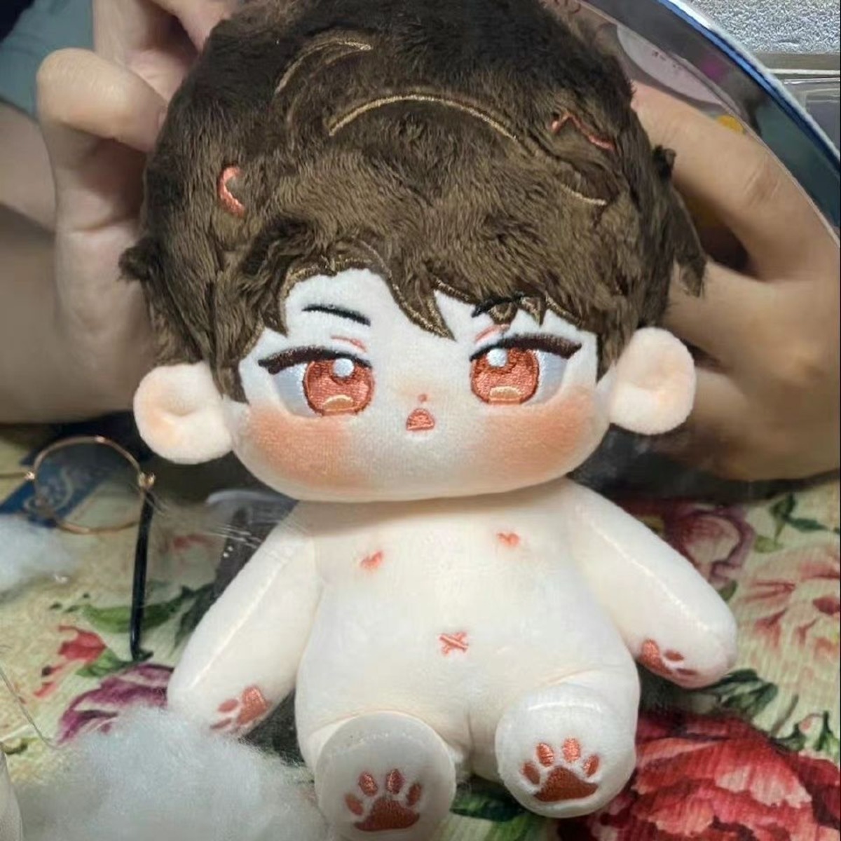 20CM ぬいぐるみ 無属性 着せ替え人形 コットンドール 綿人形 小麋陸  