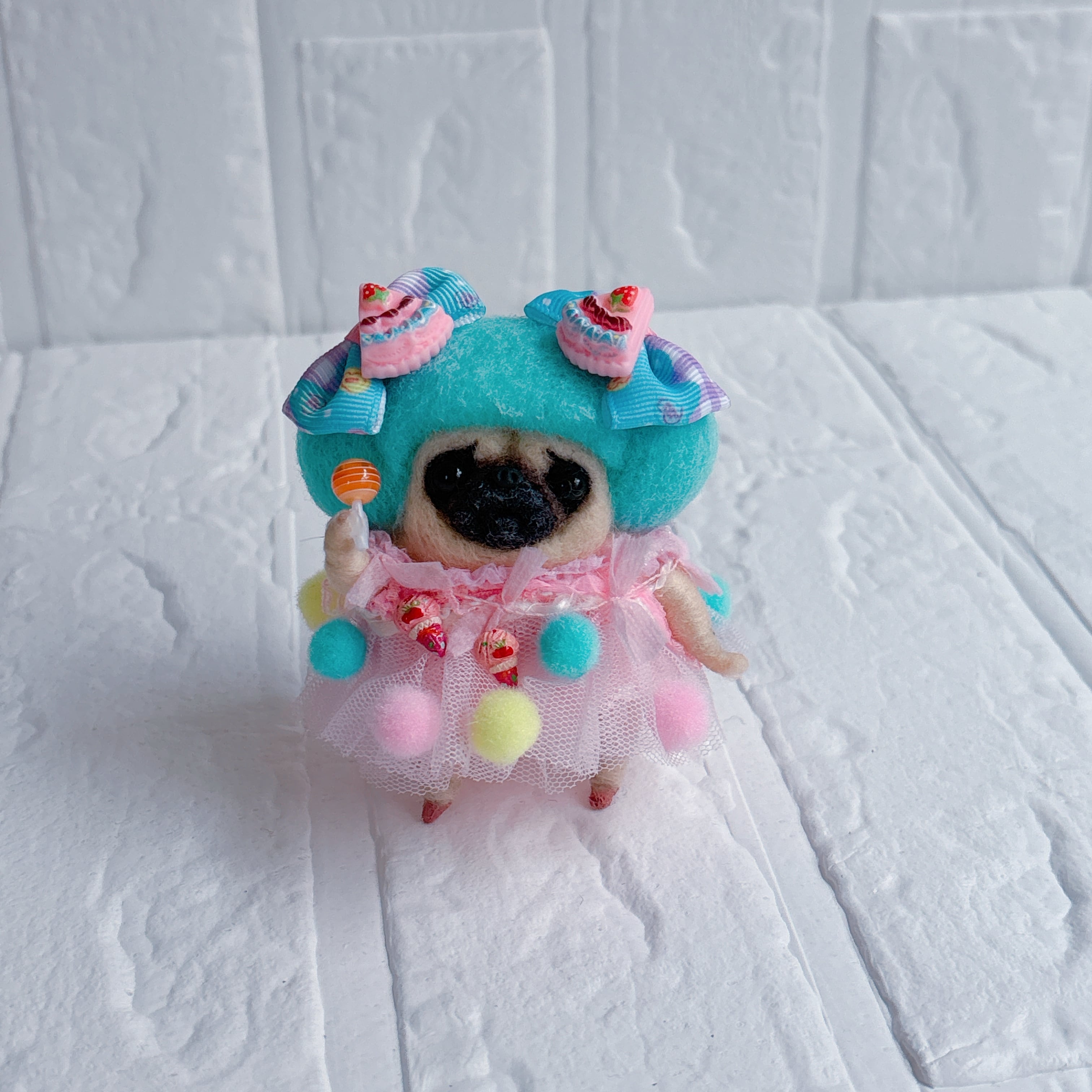 羊毛フェルト／wool felt | 羊毛フェルトパグとHANAの店