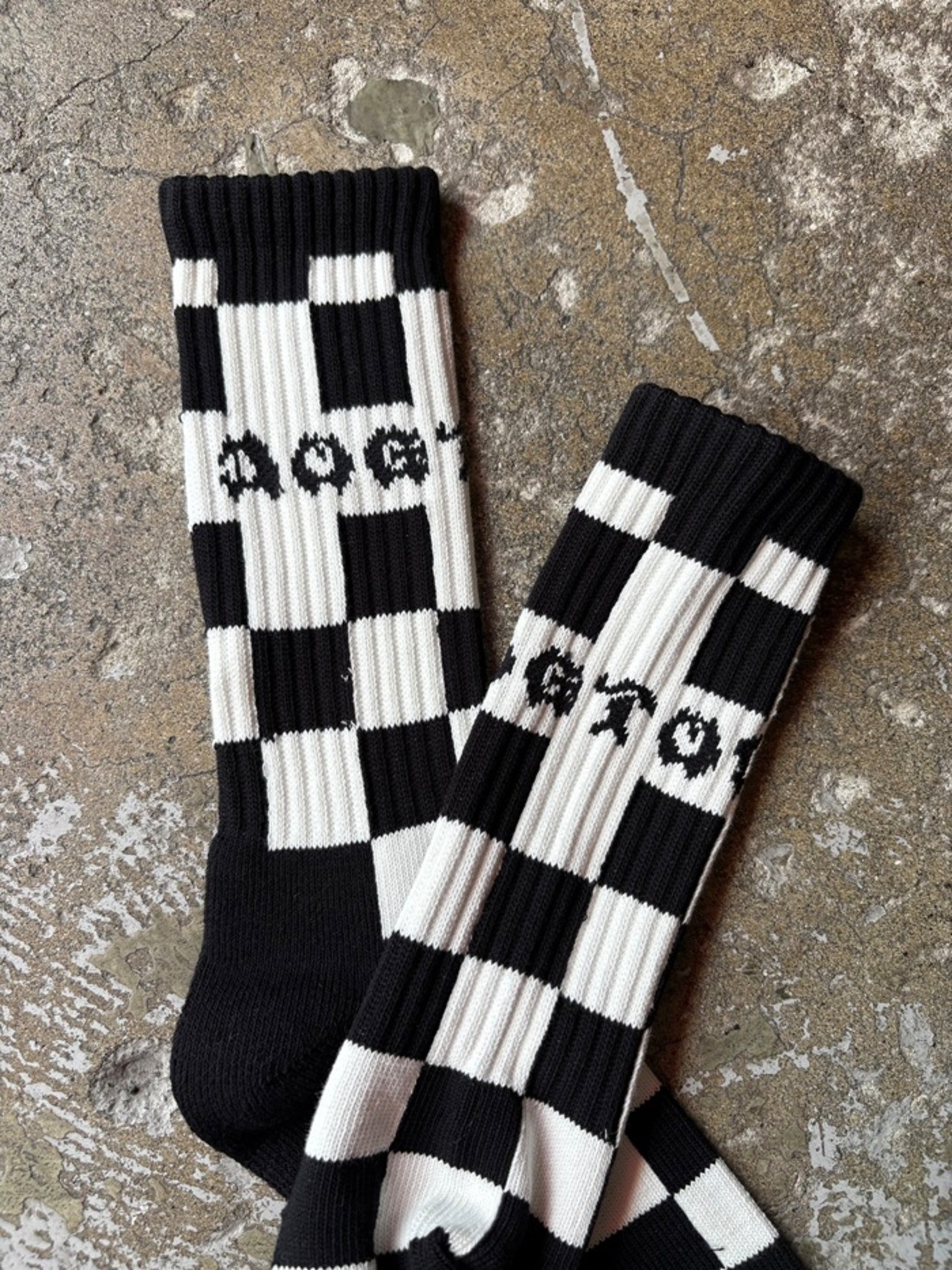 DOG TOWN / CHECKER FLAG SOCKS / ソックス / DTS-006 / BLACK - 2