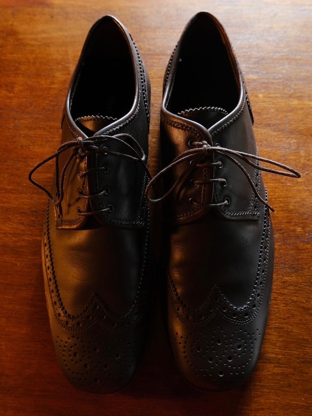 Used miumiu lace up shoes