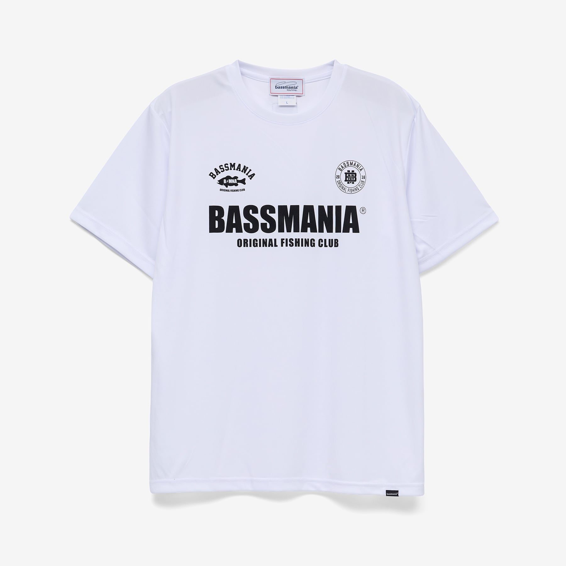 BASSMANIA ロゴ襟ストレッチTシャツ XL 半袖Tシャツ | bassmania.jp