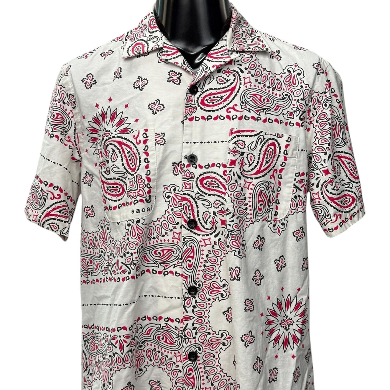 【sacai】サカイ 22SS Bandana Print Shirt