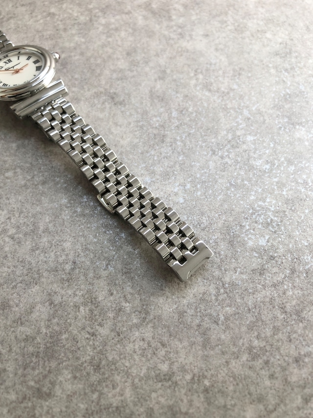Salvatore Ferragamo サルヴァトーレ フェラガモ 腕時計 シルバー ローマ文字 ステンレススチール クォーツ SFMV00322 vintage ヴィンテージ オールド pdubvx
