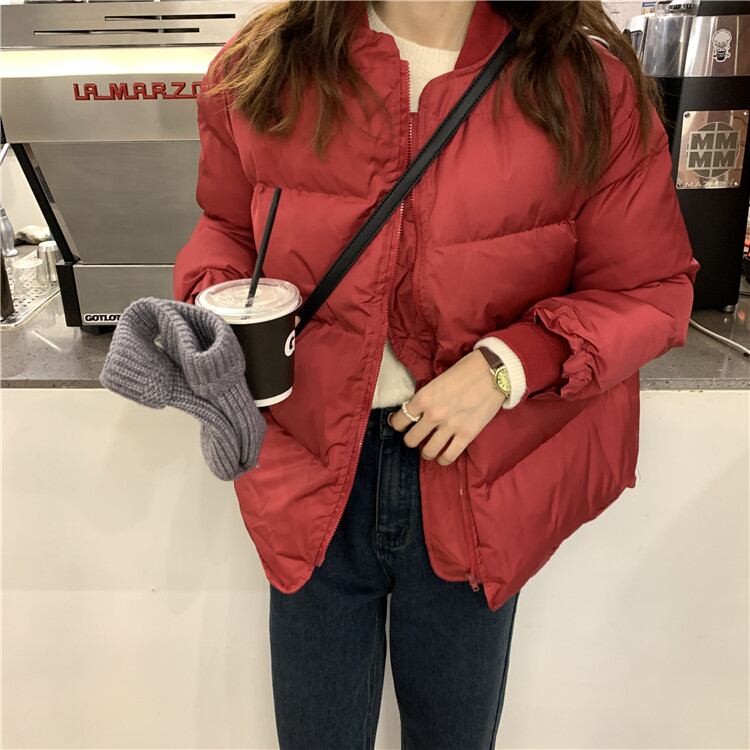 合わせやすい服で 早い者勝ち 韓国風 綿 冬 ファッション 学生 コート気質 シンプル 暖かい