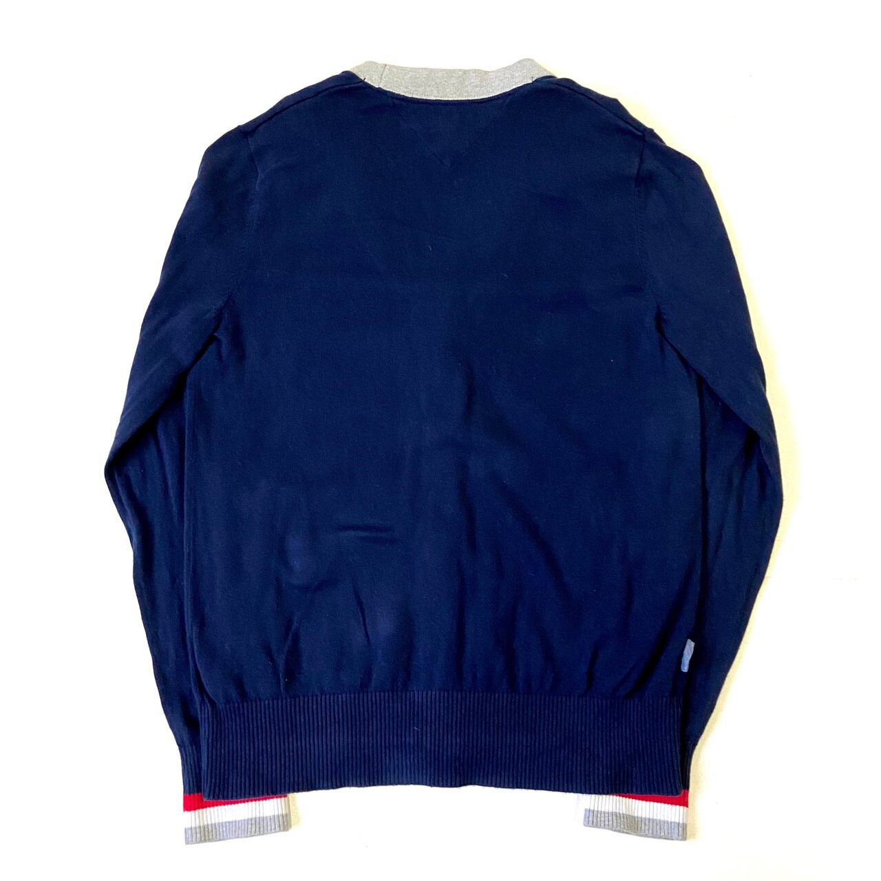 TOMMY HILFIGER トミーヒルフィガー Vネック コットンニット 