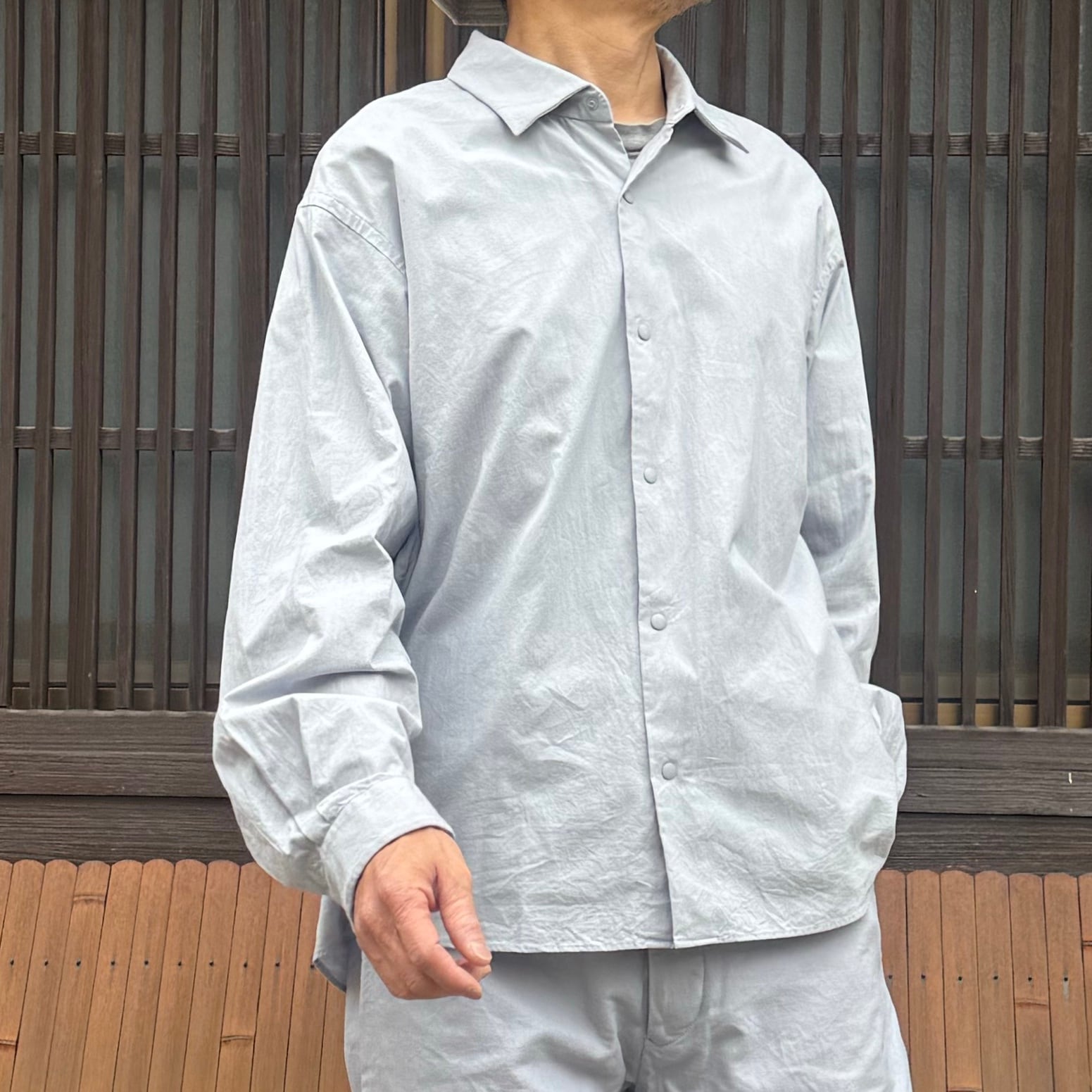 YAECA（ヤエカ）COMFORT SHIRT a63851e4fb47ce1c6aec359a44cb72