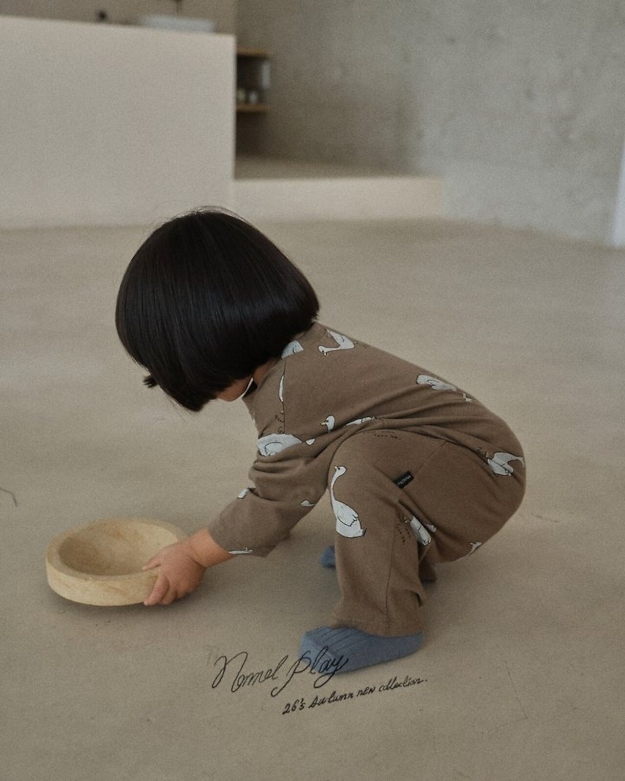韓国子供服 / 26Autumn / normalplay / ノーマルダックベビースーツ / ベビー / 秋服 *6M~18Ⅿ*