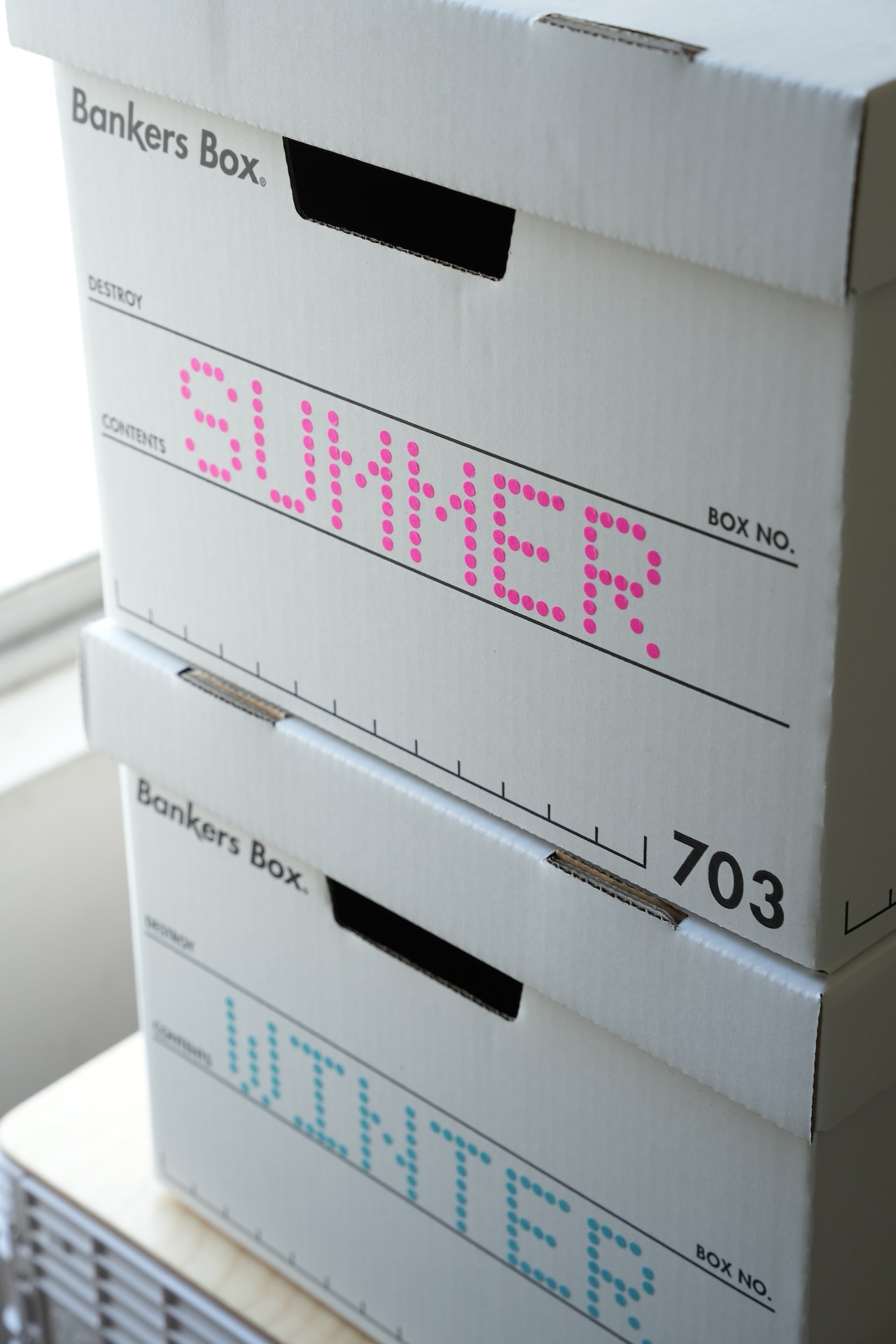 丸シールテンプレート「DOT TYPO」