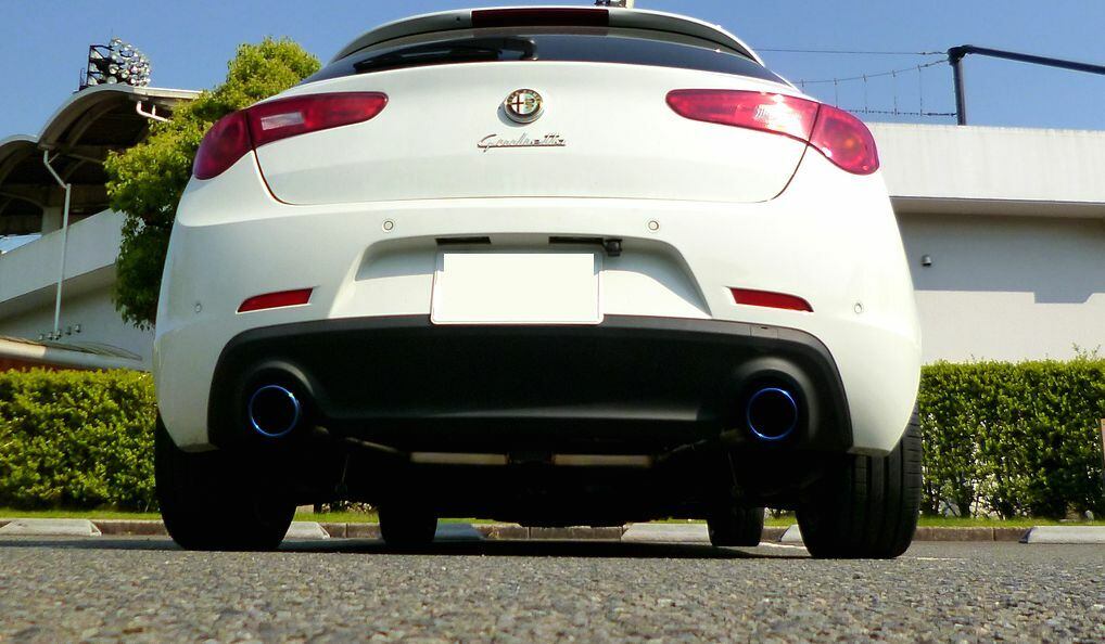 AlfaRomeo GIULIETTA QV TCT ／ VELOCE スポーツマフラー 車検対応 ...