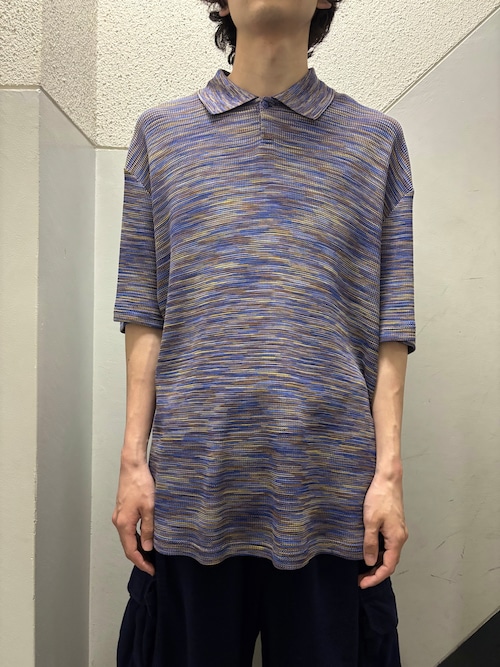 00's jhane barnes シルクニットポロシャツ
