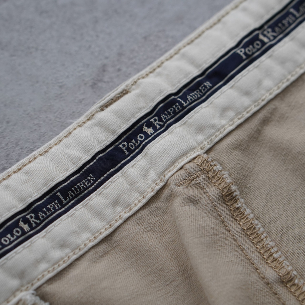 90s Polo by Ralph Lauren POLO CHINO ANDREW beige [W31.5L30.5相当] 古着 - 10