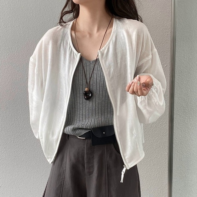 Easy Fit Lyocell リネン ジャケット [26010257]