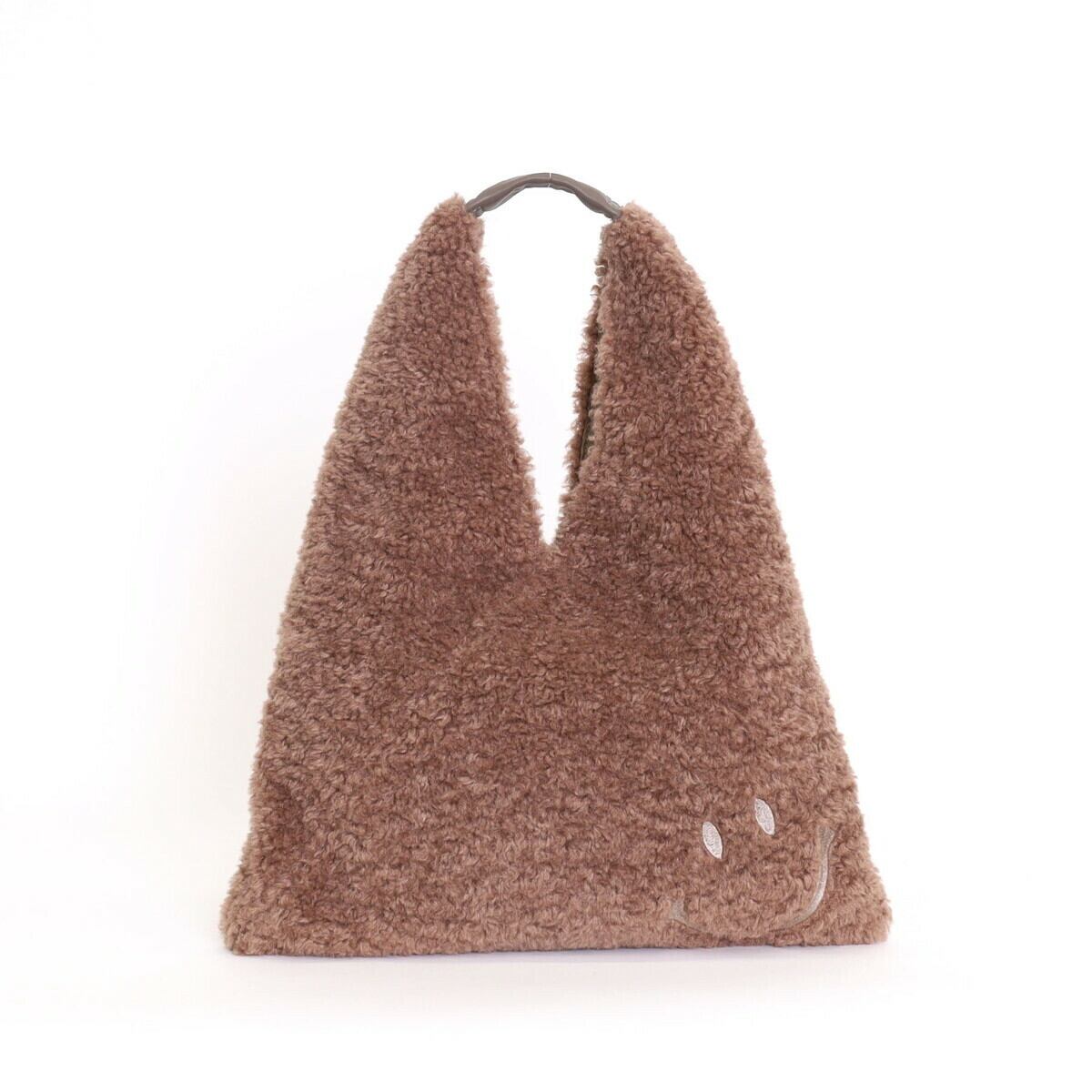 【クーコ COOCO】SMILEYエコボアサンカクワンショルダー