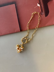 グロウハートチェーンブレスレット