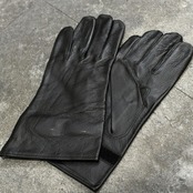 80's dead stock french army work leather grove