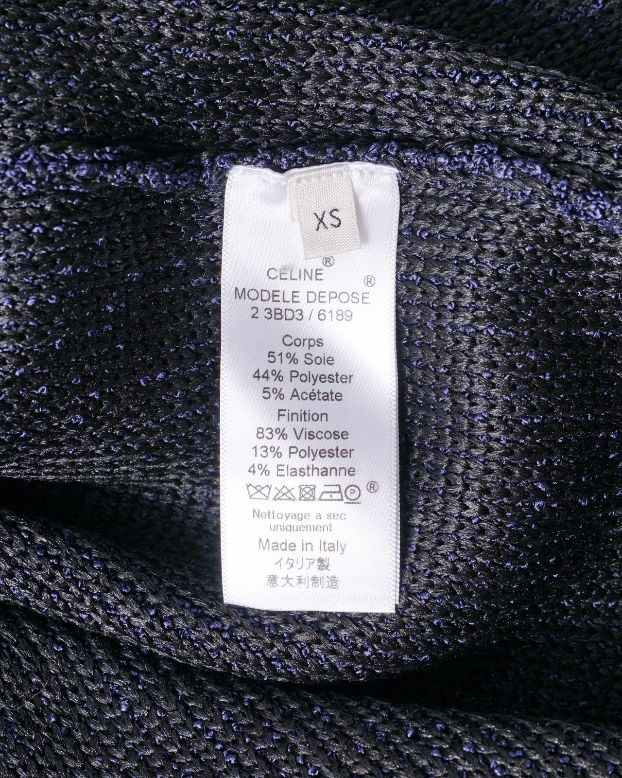 〈CÉLINE by phoebe philo〉Tweed Sweater