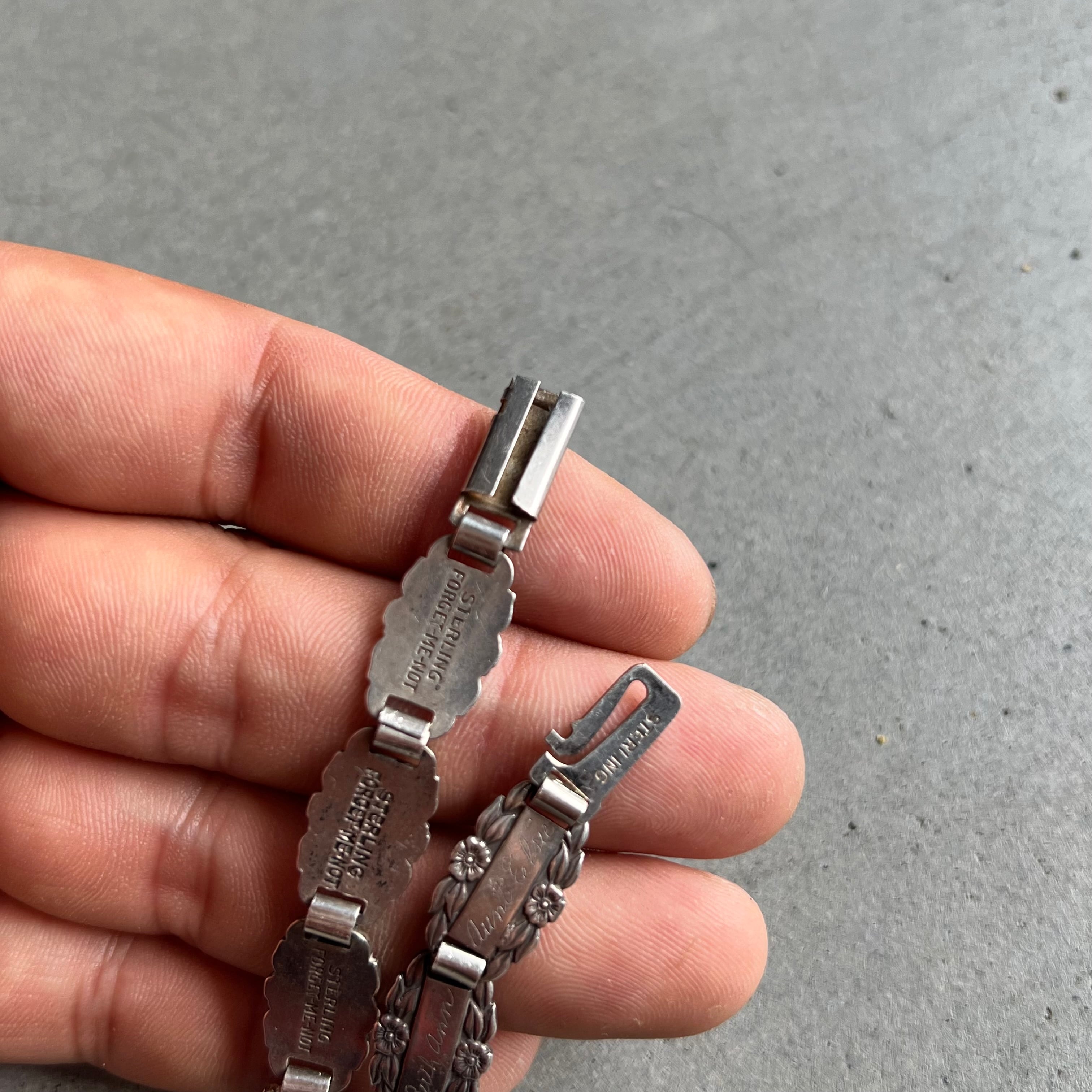 1940s WW2 USAAF SWEET HEART JEWELRY BRACELET | BUFF STOCK YARD