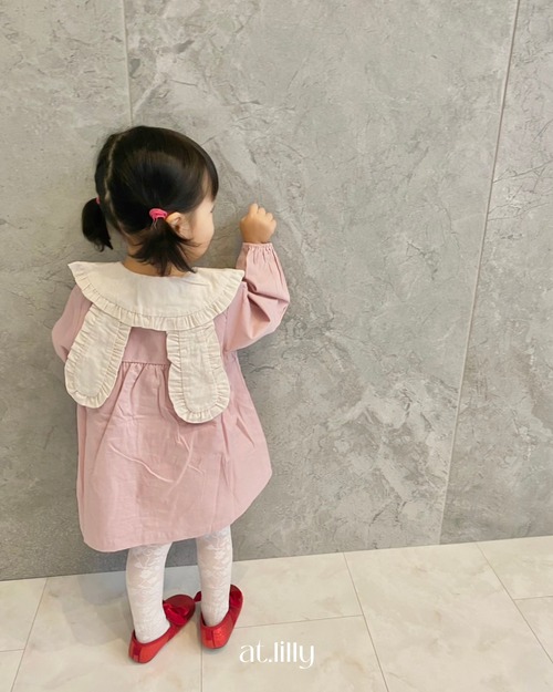 [at.lilly] ◾︎ usamimi lace collar blouse