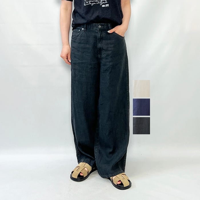 TICCA ティッカ リネンガーメントダイパンツ TBFS-451 2026春夏新作