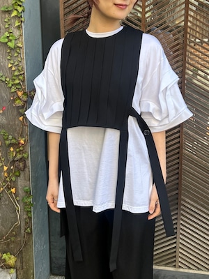 【25SS】ENFOLD エンフォルド / PLEATS VEST / ベスト