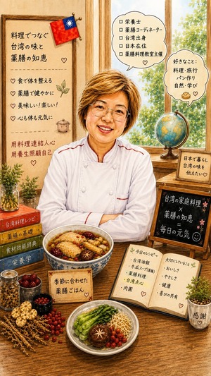 莊先生の 台湾薬膳料理教室 10月31日(土)午後の部14時〜
