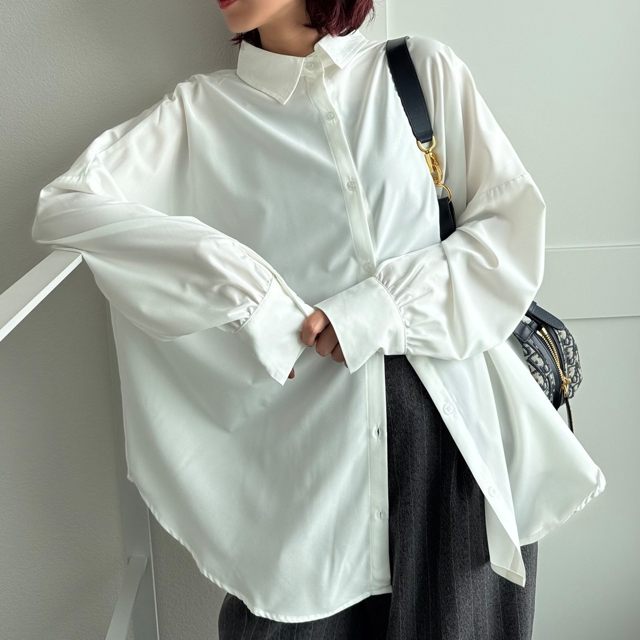 UVラッシュガードオーバーSH/オフホワイト