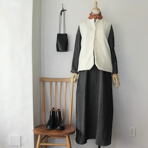 Yarmo　Long Smock Dress（ロングスモックドレス）